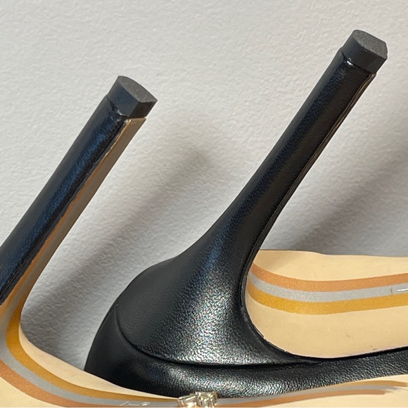 NWT | Sam Edelman Hazel Pointed Toe Heel Black Leather - Picture 3 of 15